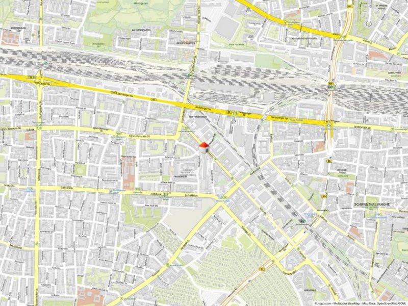 München Ausblick vom 7. OG: 1-Zimmer-Wohnung mit Balkon in München-Laim Wohnung kaufen