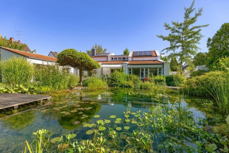 München +++ Am eigenen Teich Ruhe genießen +++ Indoor-Pool +++ Privatsphäre pur +++ Haus kaufen