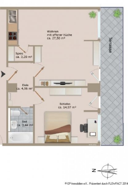 München Erdgeschoss-Terrassenwohnung mit viel Potenzial in Pasing Wohnung kaufen