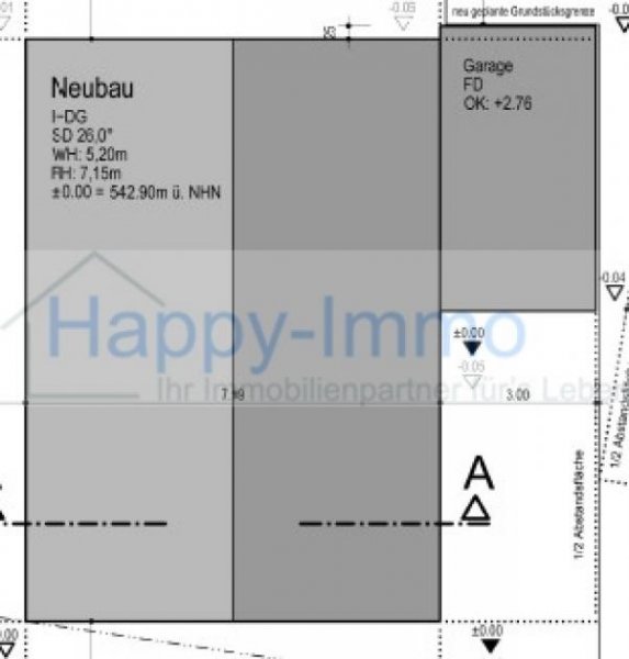 München Baugrundstück für 1 EFH mit genehmigtem Vorbescheid / ohne Käuferprovision Grundstück kaufen