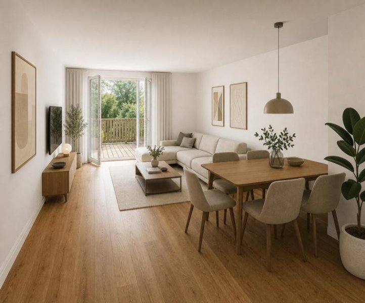 München Bogenhausener Höfe: 2-Zimmer-Wohnung nach eigenen Wünschen planbar - mit Fernblick Wohnung kaufen