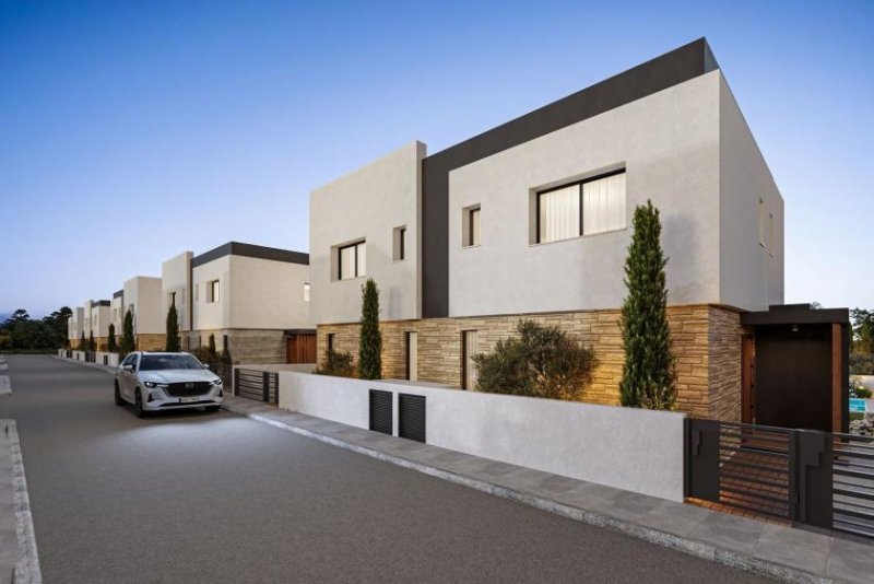 Geroskipou-Pafos Luxus 3 SZ- Villa mit Pool & Dachterrasse Strandnähe Haus kaufen