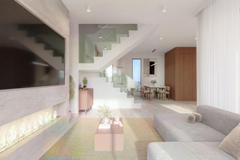 Geroskipou-Pafos Luxus 3 SZ- Villa mit Pool & Dachterrasse Strandnähe Haus kaufen