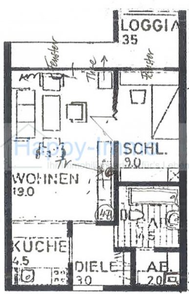 Unterhaching 1,5 Zimmer Appartement mit TG in Unterhaching als Kapitanlage Wohnung kaufen