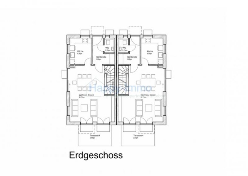 Unterhaching Neubau DHH mit ca. 140 qm Wfl, Grundstück - Projektiert in Unterhaching Haus kaufen