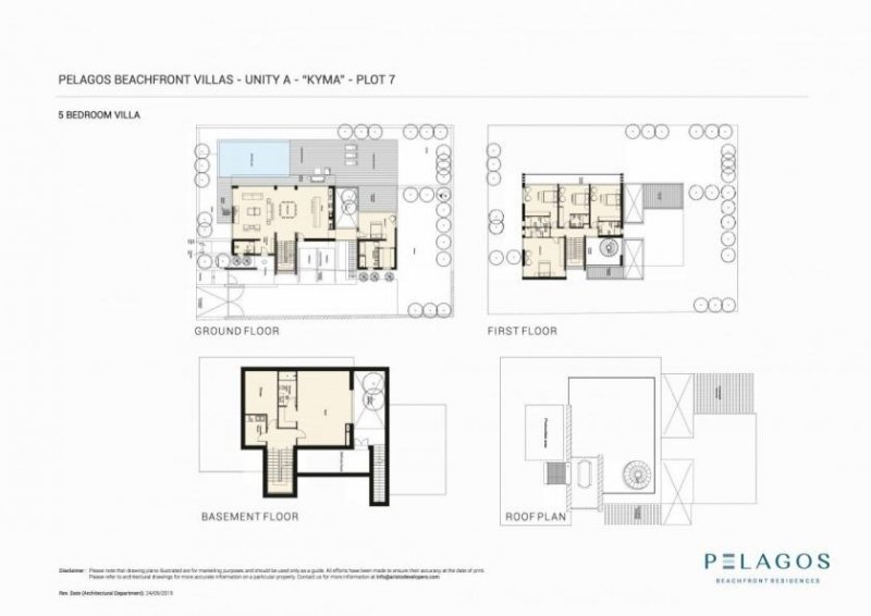  Paphos Exclusive Luxus beachfront Villa Pelago Paphos Nr.7 Haus kaufen