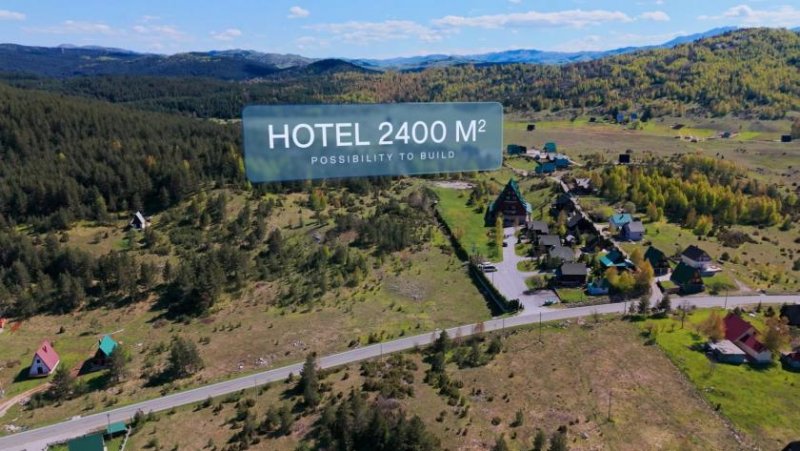 Žabljak Land plot for the construction of a hotel complex in Žabljak Gewerbe kaufen