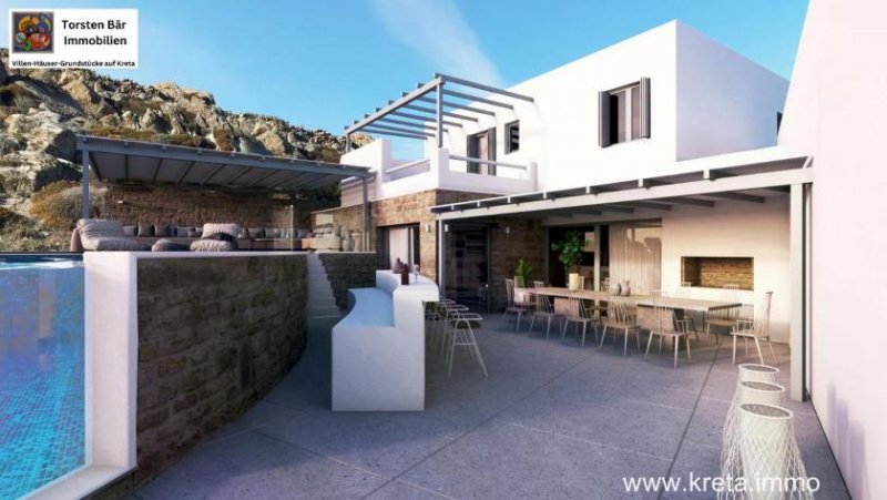 Mykonos Mykonos:Auf der Juweleninsel der Ägäis Villa als Hafen der Ruhe Haus kaufen