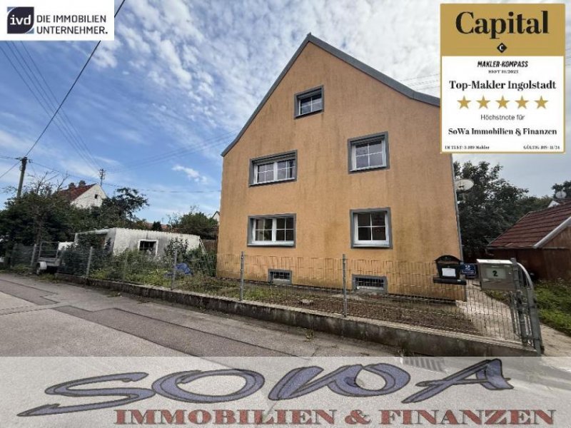 Ernsgaden Attraktives Ein-/Zweifamilienhaus mit zwei Garagen in Ernsgaden - Ein Objekt von Ihrem Immobilienpartner SOWA Immobilien und