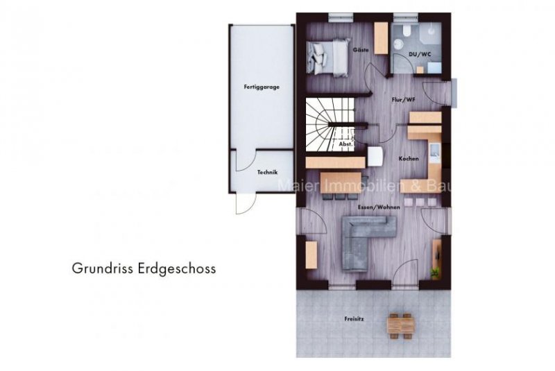 Wolnzach Neubau-Einfamilienhaus in ruhiger & dennoch zentraler Lage - provisionsfrei Haus kaufen