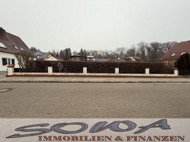 Neuburg an der Donau Attraktives Baugrundstück in einer beliebten Wohngegend in Neuburg - Heinrichsheim - Ein Objekt von SOWA Immobilien & Ihrem