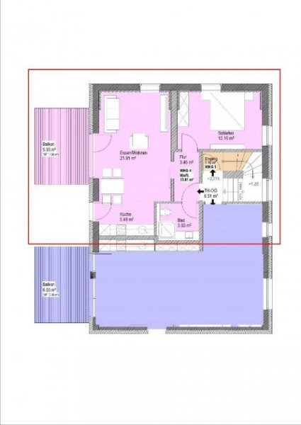 Neuburg an der Donau KfW Förderung möglich! Moderne 2 Zimmer Wohnung mit Balkon in zentrumsnaher Lage in Neuburg - Ein Objekt von Ihrem SOWA und