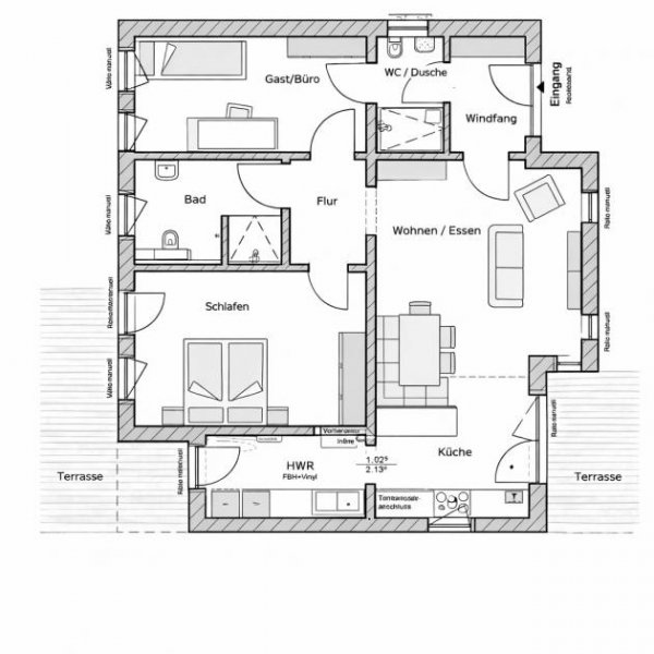 Rennertshofen Barrierefreies Eigentum auf einer Ebene – projektiertes Wohnen für jede Lebensphase Haus kaufen