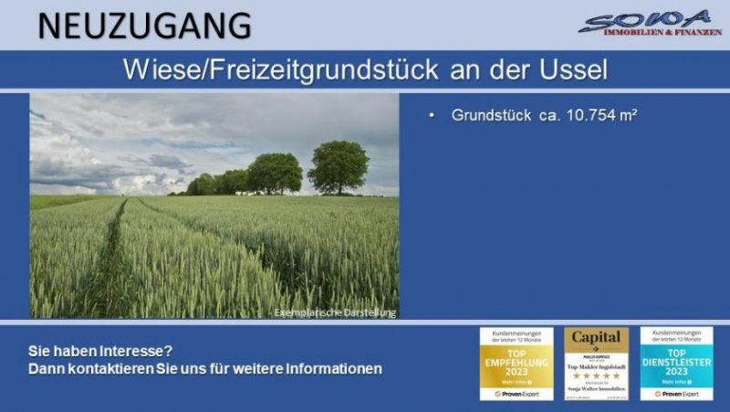 Rennertshofen Großzügige Wiese/Freizeitgrundstück in Rennertshofen - Stepperg an der Ussel zu verkaufen - Ein Objekt von SOWA Immobilien