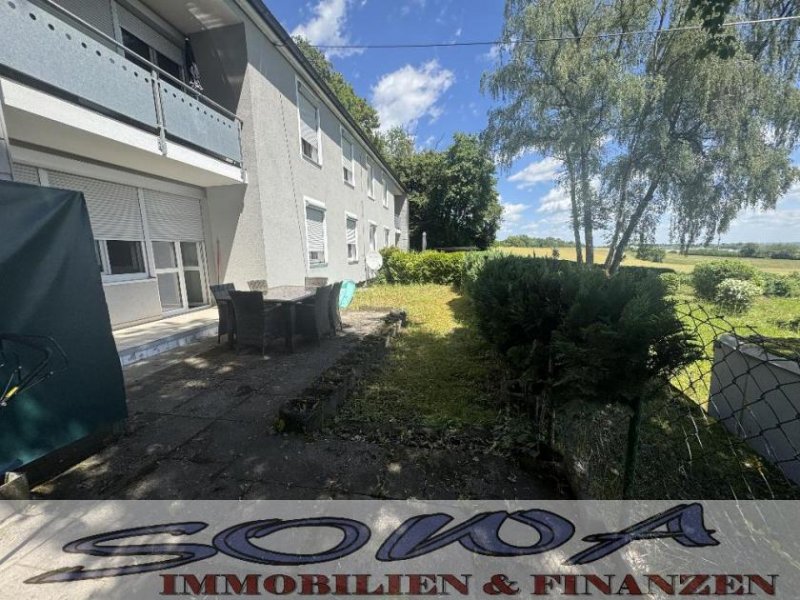 Oberhausen (Landkreis Neuburg-Schrobenhausen) Erdgeschoss - 3 Zimmerwohnung mit Garten - Natur und doch Stadtnahe in Kreut / Oberhausen bei Neuburg zu verkaufen - Ein Objekt