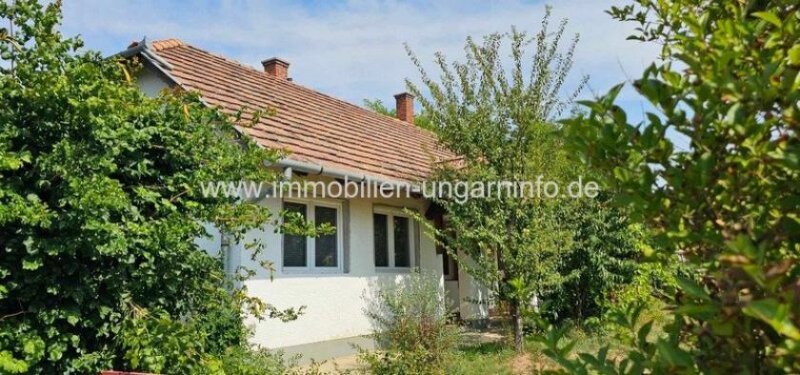 Somogy Vármegye Einfamilienhaus mit großem Grundstück in einem Dorf 22 km vom Plattensee entfernt zu verkaufen Haus kaufen