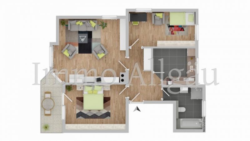 Marktoberdorf 3-Zimmer-Eigentumswohnung in Marktoberdorf Wohnung kaufen
