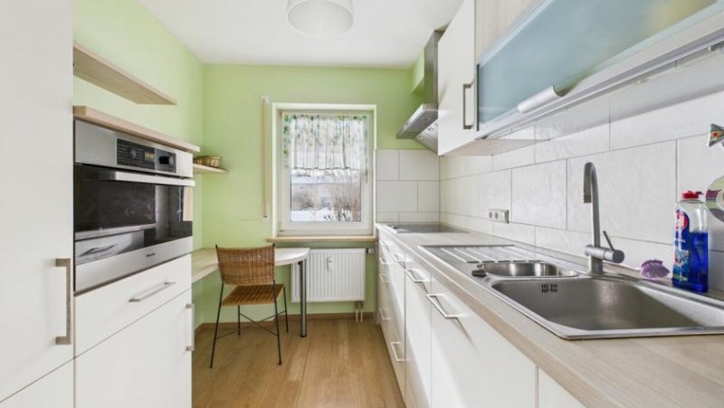 Isny im Allgäu Barrierearm, stadtnah, grün: 2-Zimmer-Erdgeschosswohnung mit Terrasse und Gartenblick Wohnung kaufen