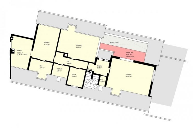 Isny im Allgäu Bestandsobjekt in zentraler Altstadtlage von Isny mit erheblichen Entwicklungsmöglichkeiten Haus kaufen