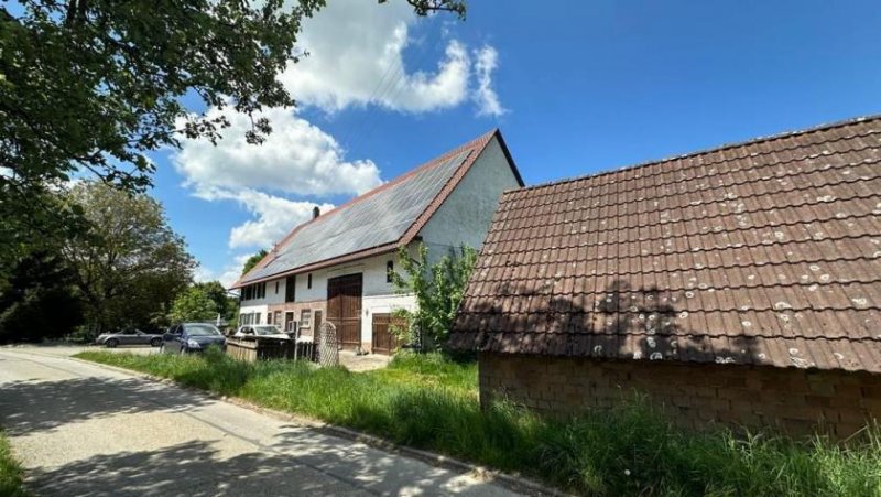 Attenweiler Pferdehaltung? Bauernhaus mit Scheune, Nebengebäuden und viel Land zu verkaufen! Gewerbe kaufen
