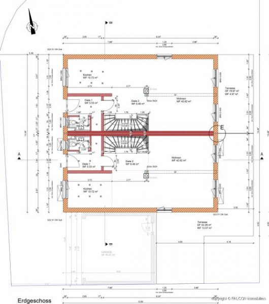 Schwabach Neubau Doppelhaushälfte in Massivbauweise, Bezugsfertig, mit Keller, Doppel-Garage Haus kaufen