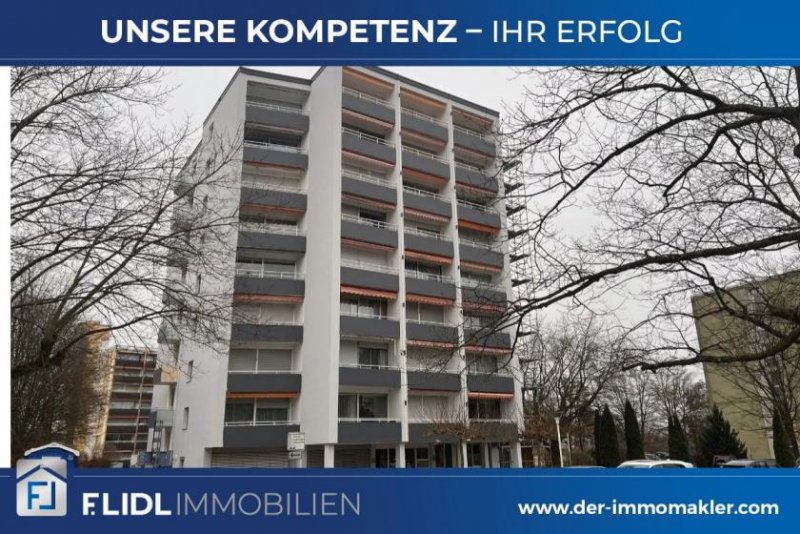 Bad Füssing Gepflegtes 1,5 Zimmer Appartement, 8. Stock Penthouse-Charakter mit Sonnenbalkon in Bad Füssing Wohnung kaufen