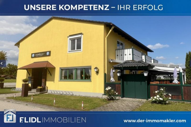 Bad Füssing Mehrfamilienhaus mit 4 Wohnungen und einem Gastrobetrieb Gewerbe kaufen