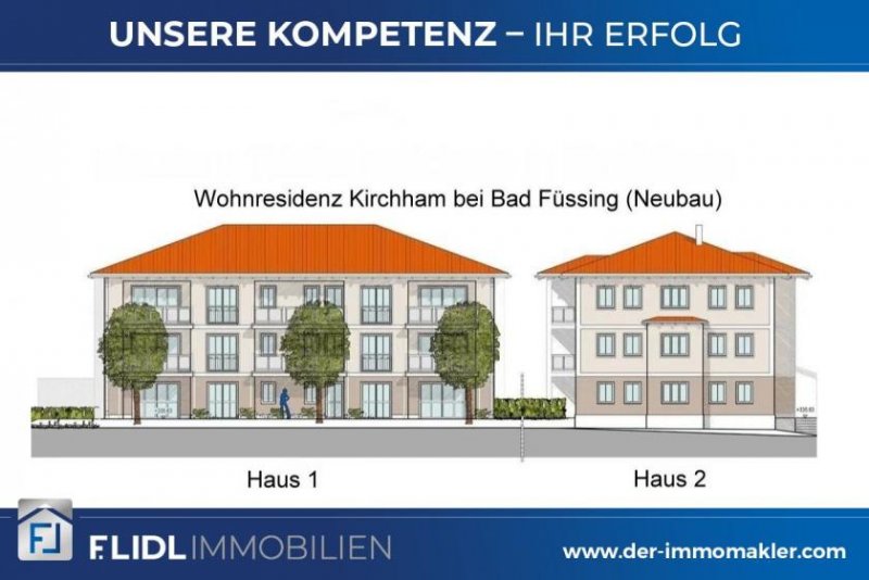 Kirchham Neubau - Exklusive 3 Zimmer Luxus Eigentumswohnung in 9 Fam. Haus / EG mit Terrasse Wohnung kaufen