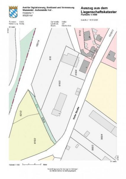 Hof Gewerbegrundstück - teilvermietet Grundstück kaufen