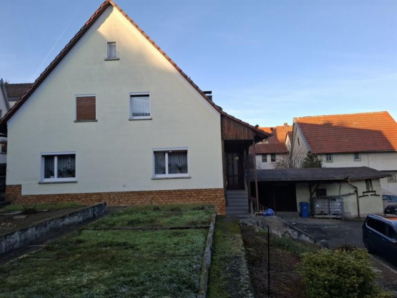 Maßbach Freistehendes Einfamilienhaus mit abgeschlossenen 650qm großem Grundstück im Ortskern Haus kaufen