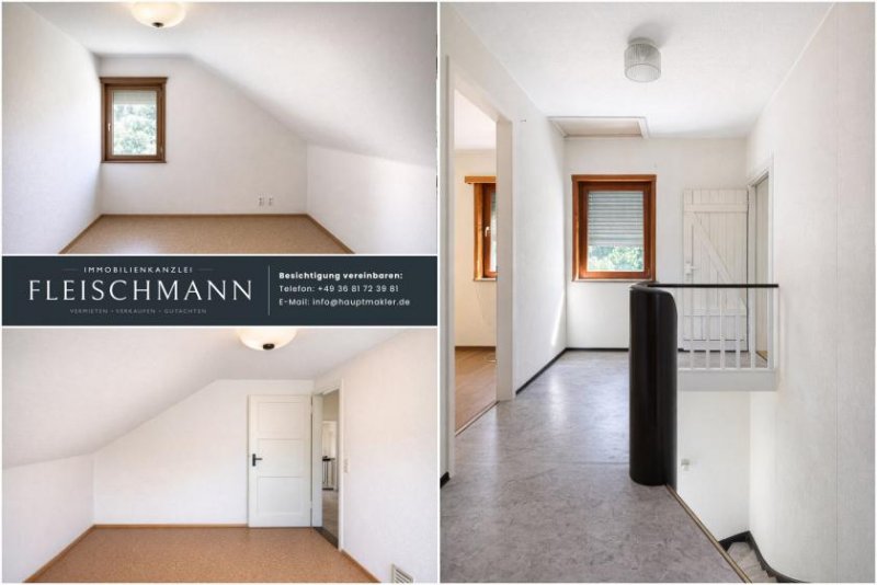 Suhl Ferienhaus mit Panorama-Weitblick – Ihr Rückzugsort am Stadtrand mit vielseitigem Potenzial Haus kaufen