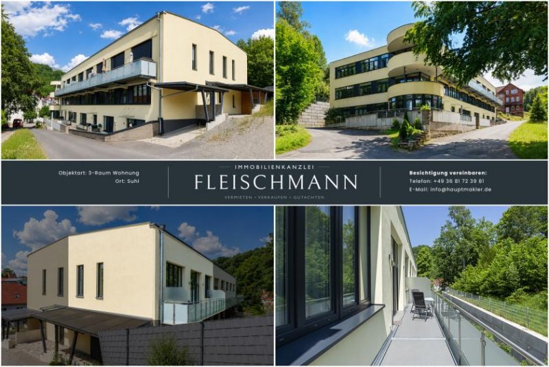 Suhl Rolli-gerecht mit Personenaufzug im 2. OG, sparsam, stadtnah Wohnung kaufen