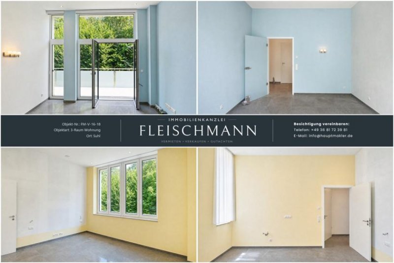 Suhl Rolli-gerecht mit Personenaufzug im 2. OG, sparsam, stadtnah Wohnung kaufen