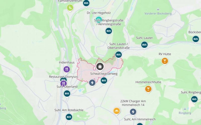 Suhl Ebenen-Wechsel: Wohnen mit Eigenheim-Vibe Wohnung kaufen