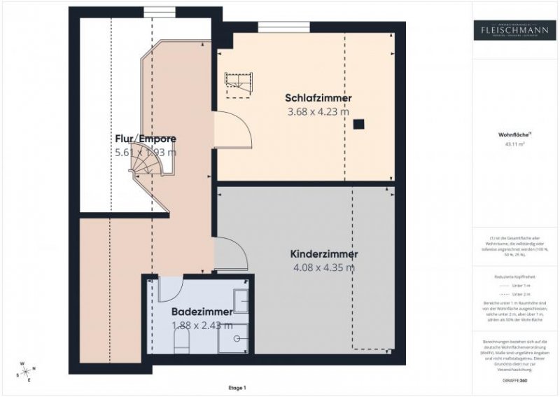 Suhl Ebenen-Wechsel: Wohnen mit Eigenheim-Vibe Wohnung kaufen