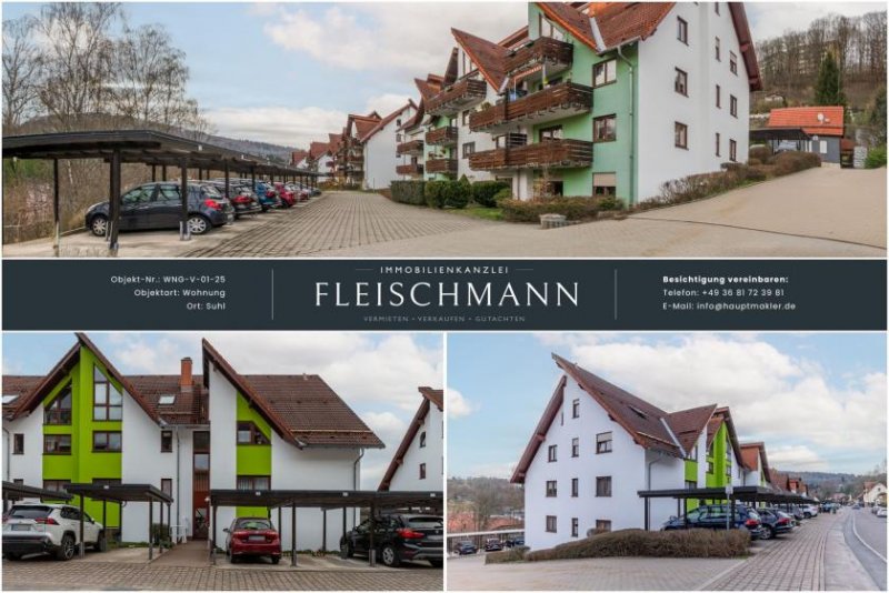 Suhl Ebenen-Wechsel: Wohnen mit Eigenheim-Vibe Wohnung kaufen