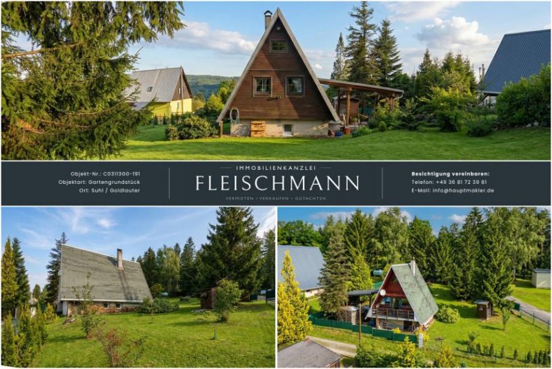 Suhl Ihr neues Ferienhaus mit Kamin und Waldblick steht im Thüringer Wald! Haus kaufen
