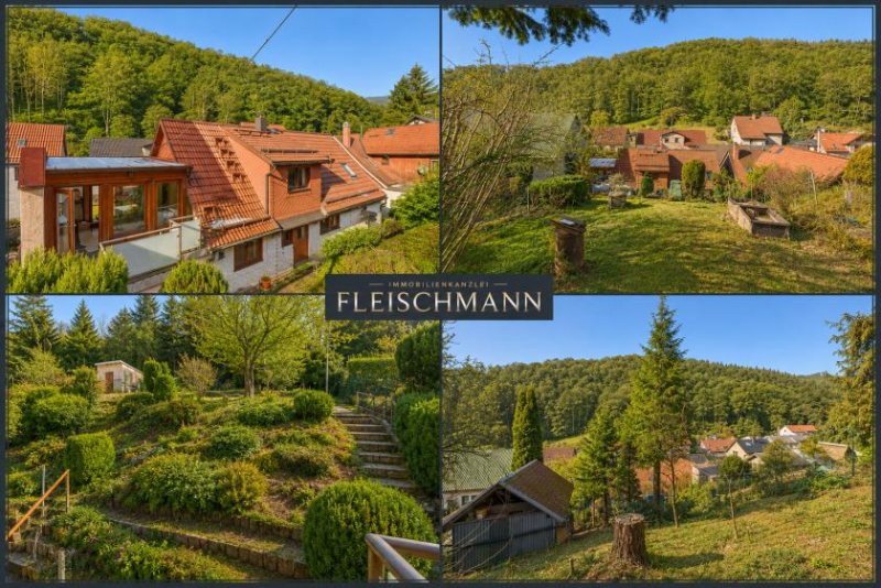 Suhl Wohnen am Thüringer Wald – Familienhaus mit großem Garten, Wintergarten & viel Ruhe Haus kaufen