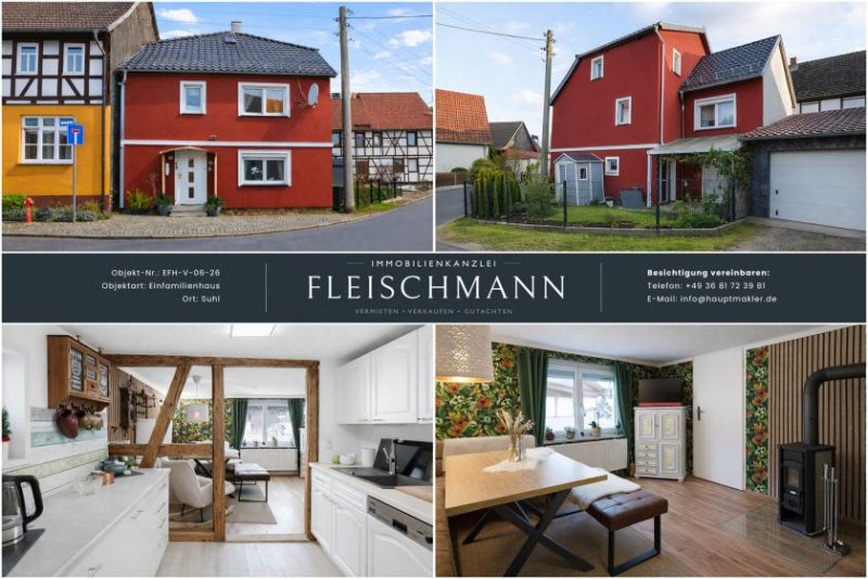 Suhl Ein Zuhause mit Herz – liebevoll saniertes Einfamilienhaus in Suhl Haus kaufen