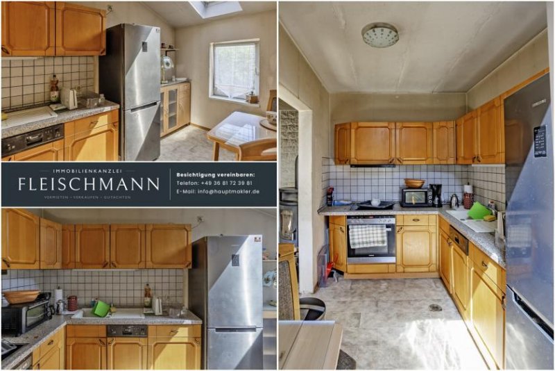 Dillstädt Charmantes Sanierungsobjekt mit Garage & Grundstück in ruhiger Lage – Eigenheim für nur 36.000 € Haus kaufen