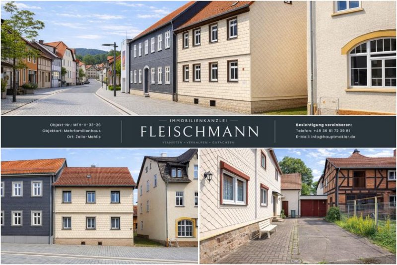 Zella-Mehlis Historisches 2-Familienhaus mit Scheune und großem Entwicklungspotenzial Haus kaufen