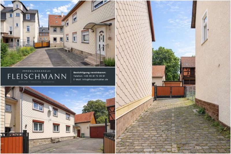 Zella-Mehlis Historisches 2-Familienhaus mit Scheune und großem Entwicklungspotenzial Haus kaufen