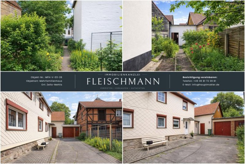 Zella-Mehlis Historisches 2-Familienhaus mit Scheune und großem Entwicklungspotenzial Haus kaufen
