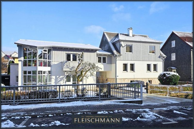 Zella-Mehlis Historisches Einfamilienhaus mit modernem Neubau und Wellnessbereich in Zella-Mehlis Haus kaufen