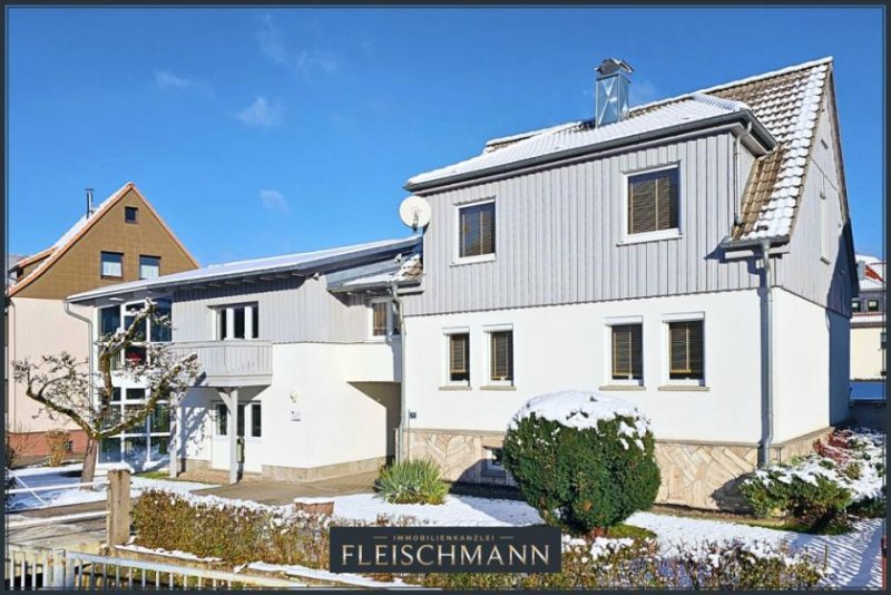 Zella-Mehlis Historisches Einfamilienhaus mit modernem Neubau und Wellnessbereich in Zella-Mehlis Haus kaufen