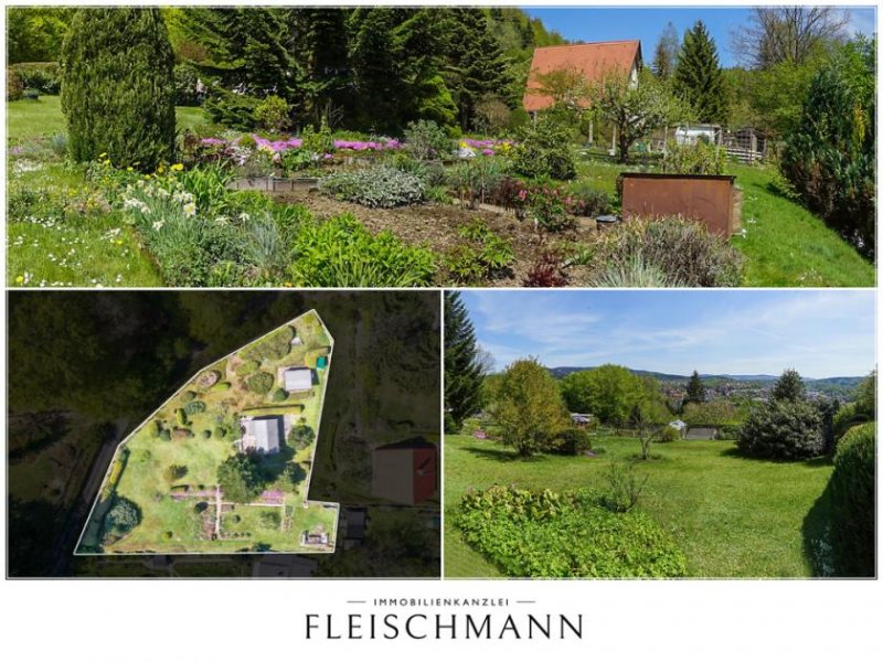 Zella-Mehlis Idyllisches Freizeitgrundstück mit Weitblick in Zella-Mehlis Grundstück kaufen