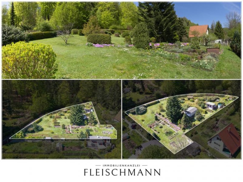 Zella-Mehlis Idyllisches Freizeitgrundstück mit Weitblick in Zella-Mehlis Grundstück kaufen