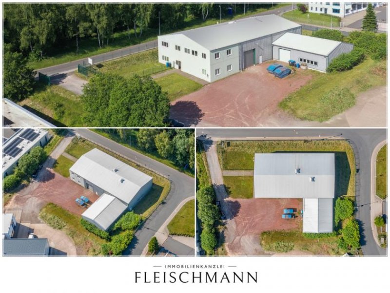 Zella-Mehlis Moderne Gewerbeimmobilie mit klimatisierter Halle und Einliegerwohnung Gewerbe kaufen