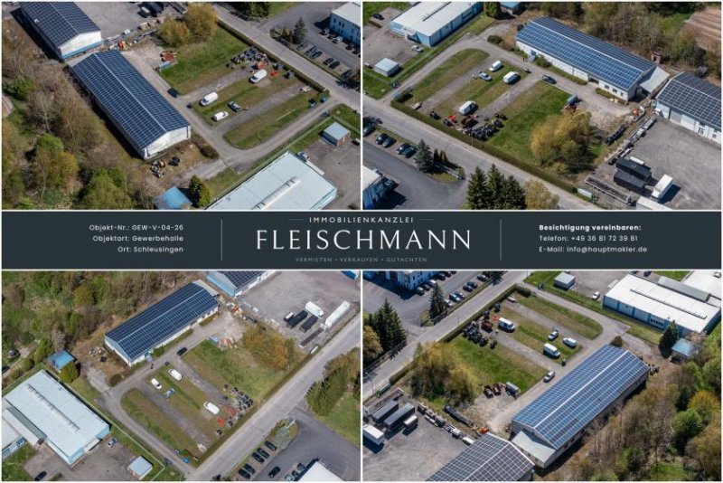 Schleusingerneundorf Verkehrsgünstiger Gewerbestandort in Schleusingen mit optimaler Infrastruktur Gewerbe kaufen