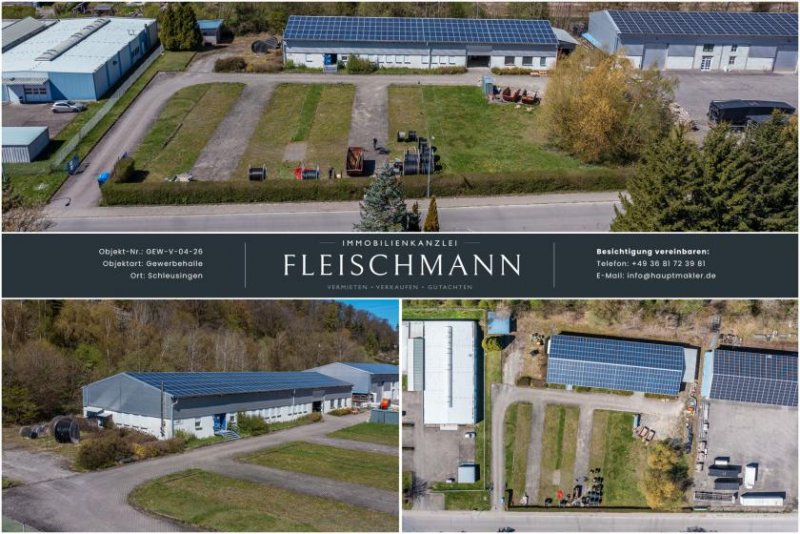 Schleusingerneundorf Verkehrsgünstiger Gewerbestandort in Schleusingen mit optimaler Infrastruktur Gewerbe kaufen